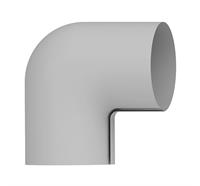 EKAFOL PVC-Bogen 90° W EURO 18/13 mm - weiss