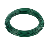 Isolierbindedraht 0.8/1.30 mm plastifiziert schwarz  ID 380 - 400 mm