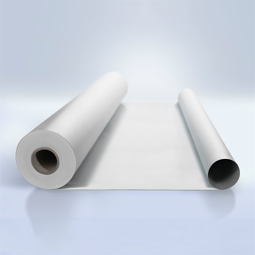 PVC-Folie hellgrau Isogenopak 300 µm, Kern 45 mm, PVC-Folie