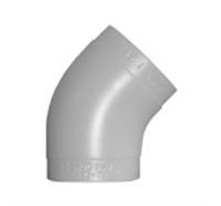 ELRI eluma Bogen 45° hellgrau