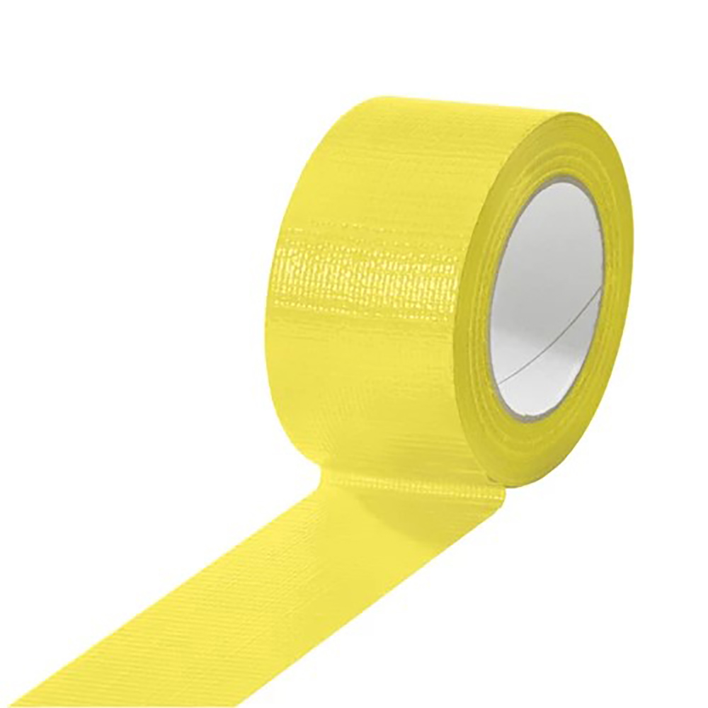 Gewebe Klebeband gelb 50 mm/50 m (Betonklebeband), Gewebe-Klebeband -  Indisol AG