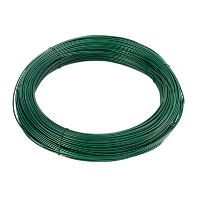 Isolierbindedraht 0.8/1.30 mm plastifiziert schwarz  ID 380 - 400 mm