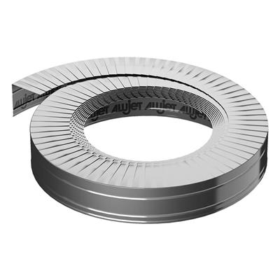 Alu-Manschetten blanc 25 mm  Abschlussmanschette für Rohrisolation