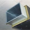 Flumroc Conlit Ductboard EI 30 100 mm  einseitig Reinalu schwarz | Bild 2